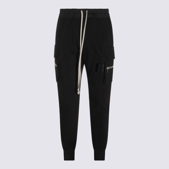 26FW 릭 오웬스 스트레이트 팬츠 RU02F4396 BA09 BLACK - RICK OWENS