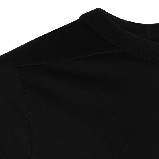 26FW 릭 오웬스 반팔 티셔츠 RU02F4265 JA09 BLACK - RICK OWENS