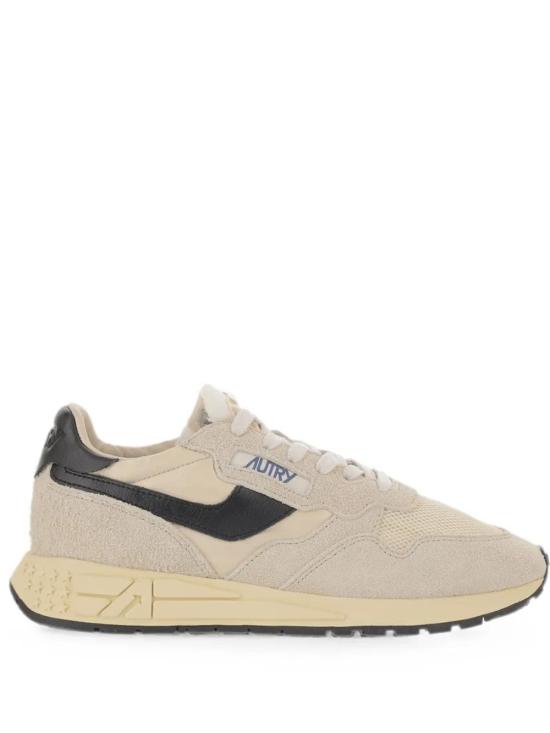 26FW 오트리 릴윈드 로우 나일론 스웨이드 스니커즈 WWLM UT60 Ecru black