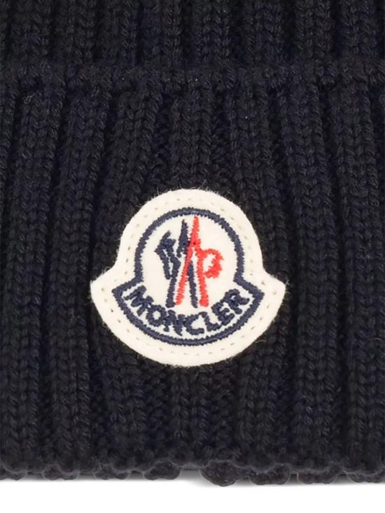 26FW [키즈] 몽클레어 모자 L2 954 3B000 08 M1131 999 BLACK - MONCLER