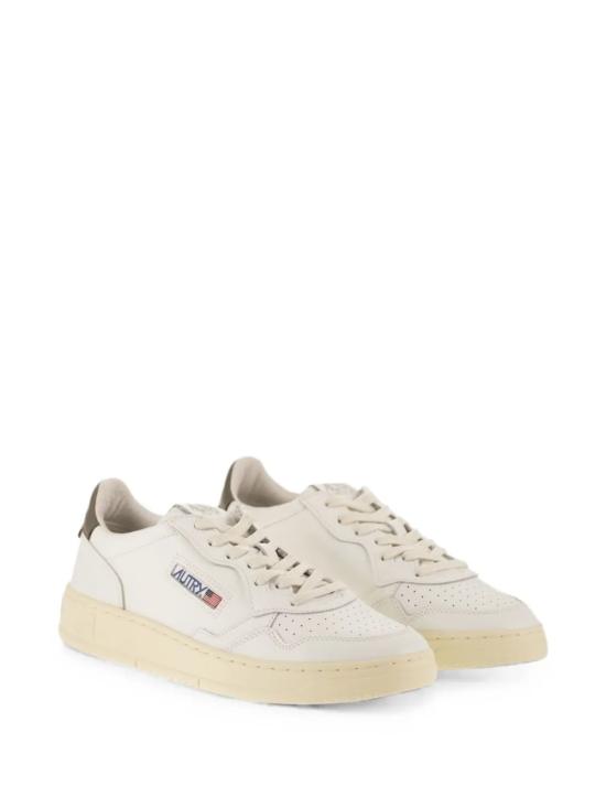 26FW 오트리 메달리스트 로우 스니커즈 AULM LL28 White chocolate - AUTRY