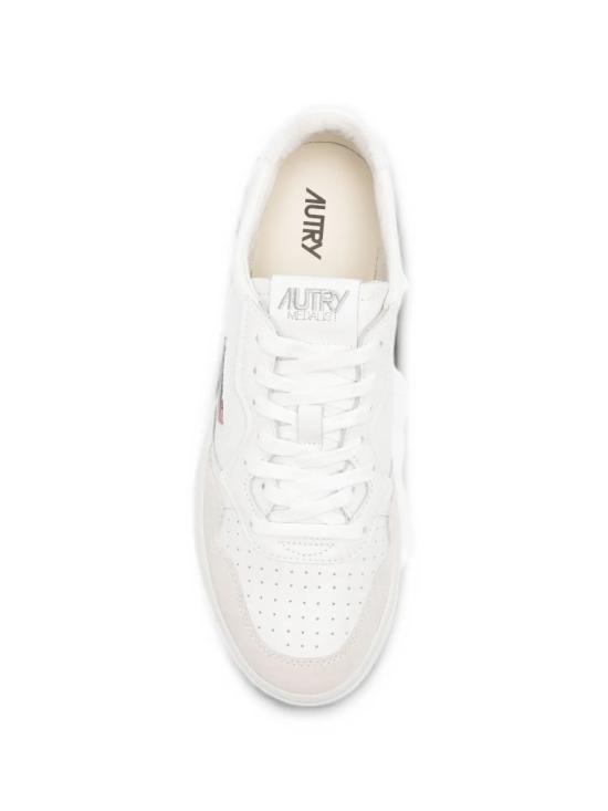 26FW 오트리 메달리스트 로우 스니커즈 AULM LS30 White - AUTRY