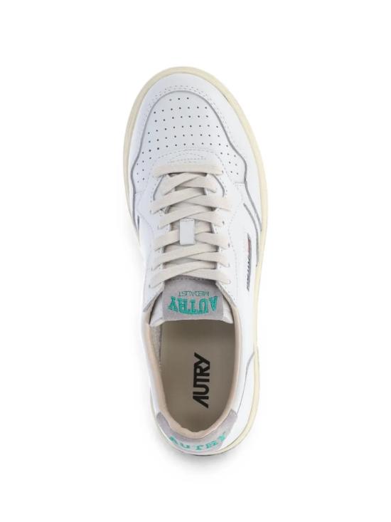 26FW 오트리 메달리스트 로우 스니커즈 AULM HJ01 White nuvole - AUTRY