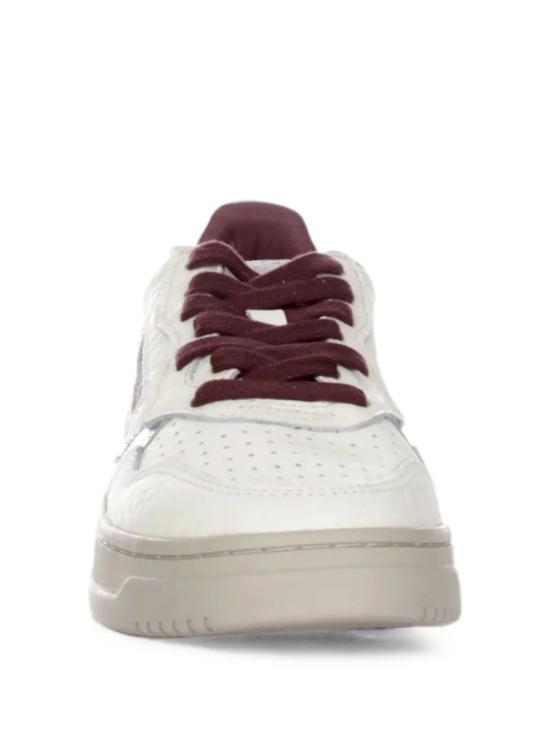 26FW 오트리 메달리스트 로우 레더 스니커즈 AULW NE19 White brown - AUTRY