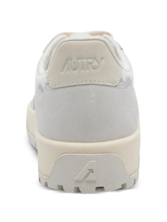 26FW 오트리 WILDPACE 로우 스니커즈 립스탑 나일론 가죽 LDLM AK01 White marshmellow - AUTRY