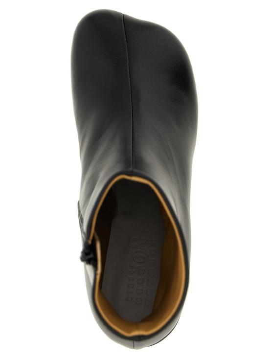 26FW MM6 메종마르지엘라 부츠 해부학적  및 앵클  블랙 - MM6 MAISON MARGIELA