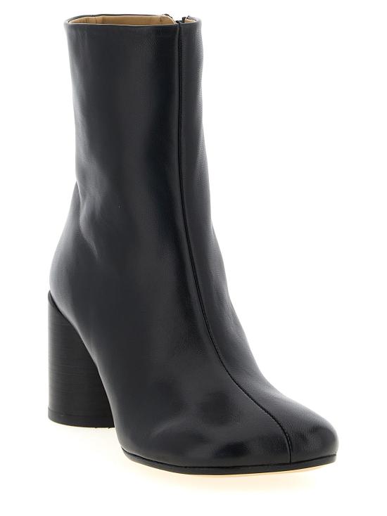 26FW MM6 메종마르지엘라 부츠 해부학적  및 앵클  블랙 - MM6 MAISON MARGIELA