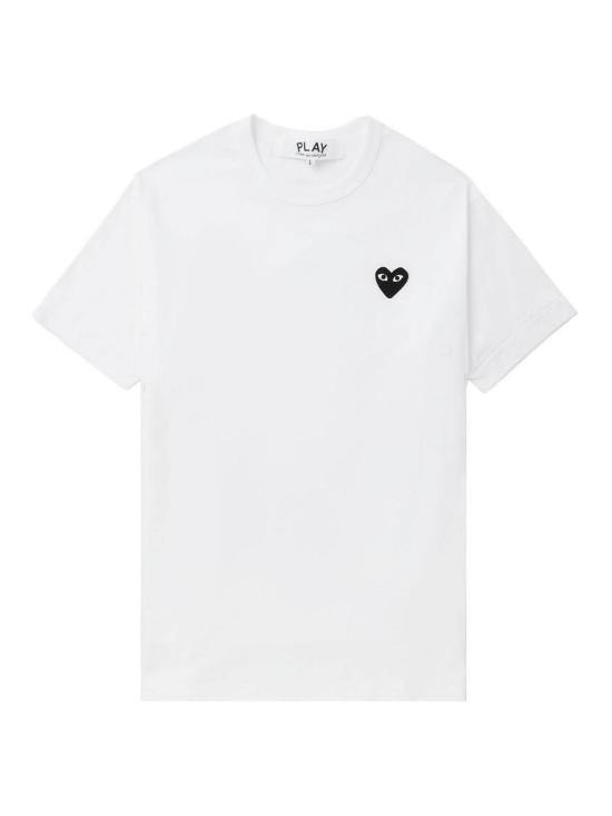 26FW 꼼데가르송 반팔 티셔츠 AXT064D2 WHITE