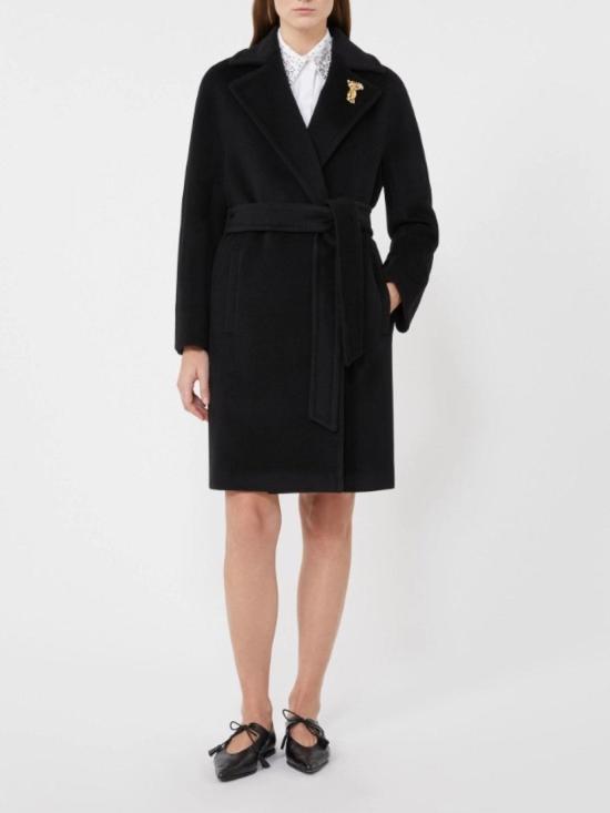 25FW 막스마라 스튜디오 셔츠 2526016112600000 Black - MAX MARA STUDIO