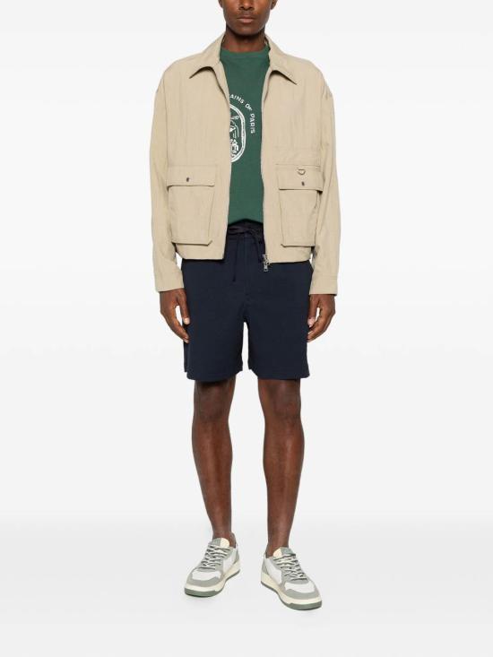 26SS 메종키츠네 의류 QM01401WC50820413 Blue - MAISON KITSUNE