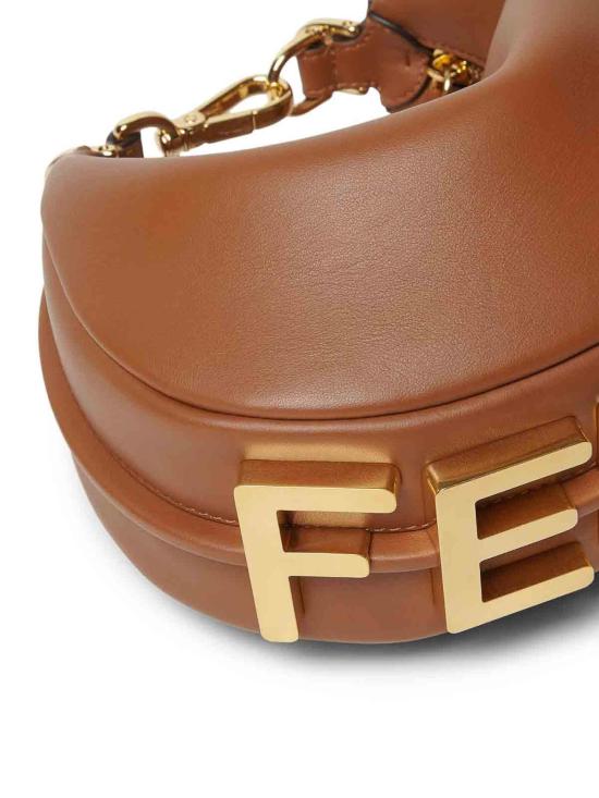26FW 펜디 펜디그라피 미니 호보백 8BS081A5DYF1UK8 Nude Neutrals - FENDI