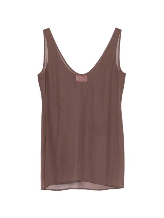 26SS 세인트바쓰 민소매 티셔츠 RAA000109609L Brown - MC2 SAINT BARTH