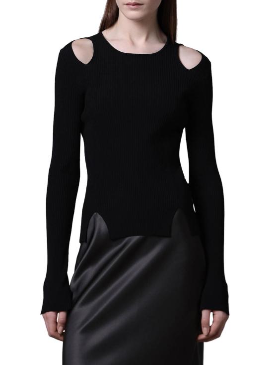 26SS 로베르토 콜리나 긴팔 티셔츠 261FXA3120109 Black - ROBERTO COLLINA