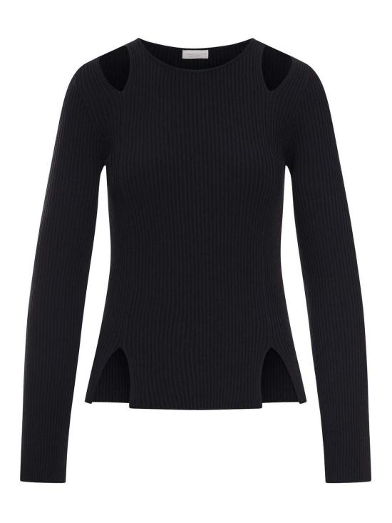 26SS 로베르토 콜리나 긴팔 티셔츠 261FXA3120109 Black