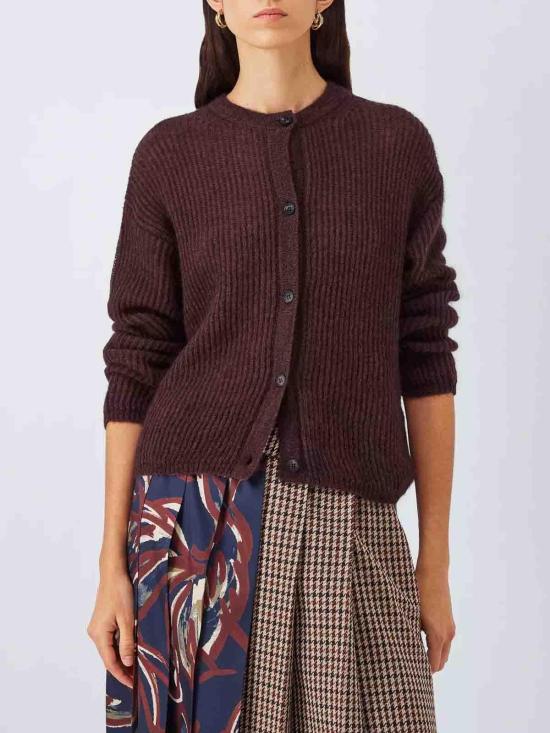 25FW 막스마라 가디건 2526346028650000 Dark Red - MAX MARA