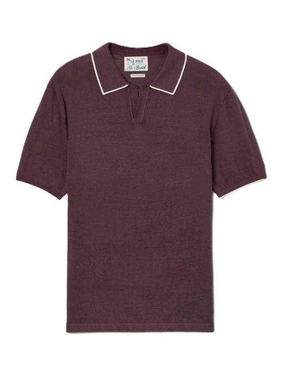 26SS 세인트바쓰 폴로 티셔츠 SLO001400098L Brown