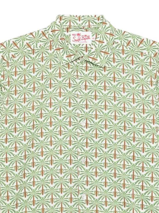 26SS 세인트바쓰 셔츠 SIK000101125L Green - MC2 SAINT BARTH