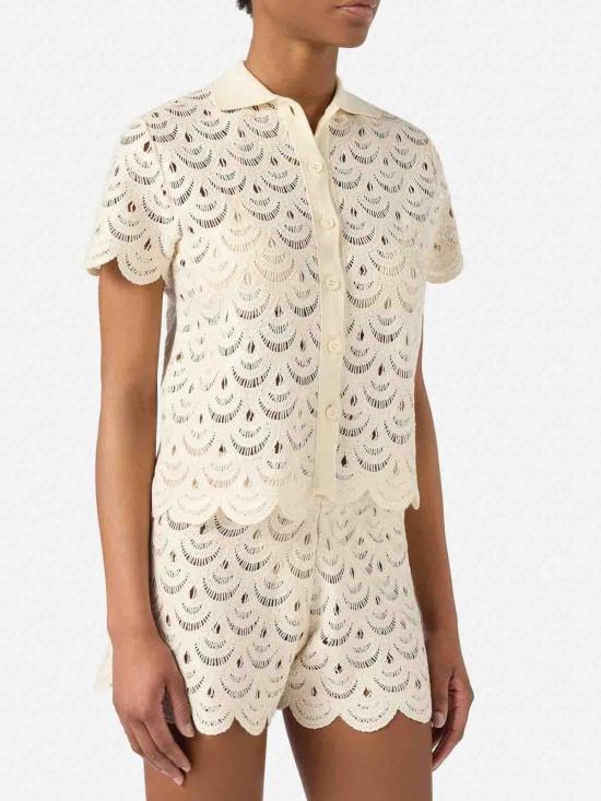26SS 세인트바쓰 폴로 티셔츠 MOE000101719L Beige - MC2 SAINT BARTH