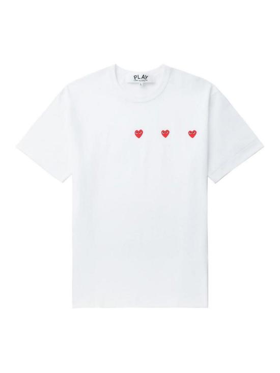 26SS 꼼데가르송 반팔 티셔츠 AXT3373 White