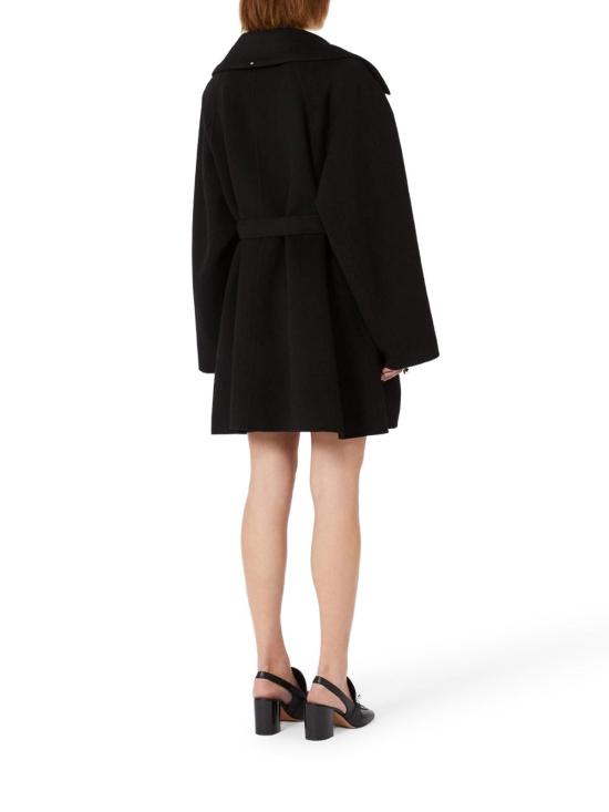 26FW 스포트막스 코트 261201101160001E15 Black - SPORTMAX