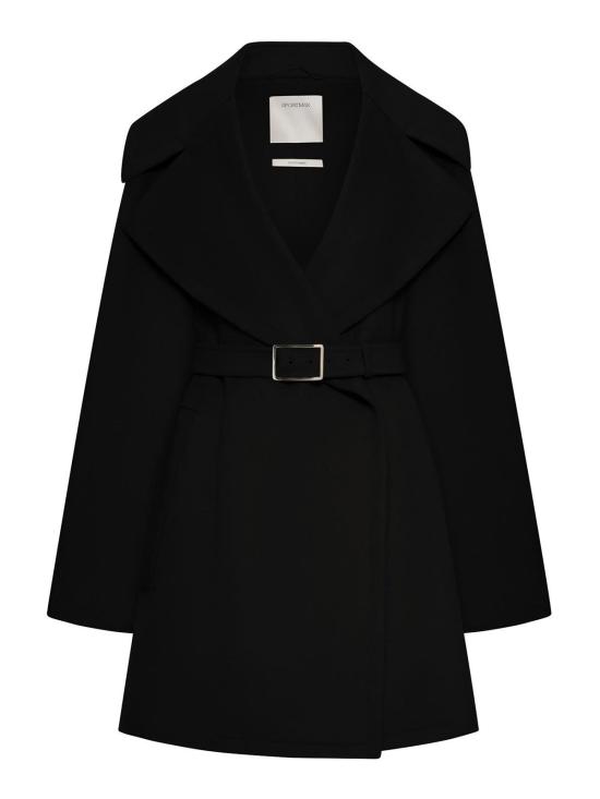 26FW 스포트막스 코트 261201101160001E15 Black