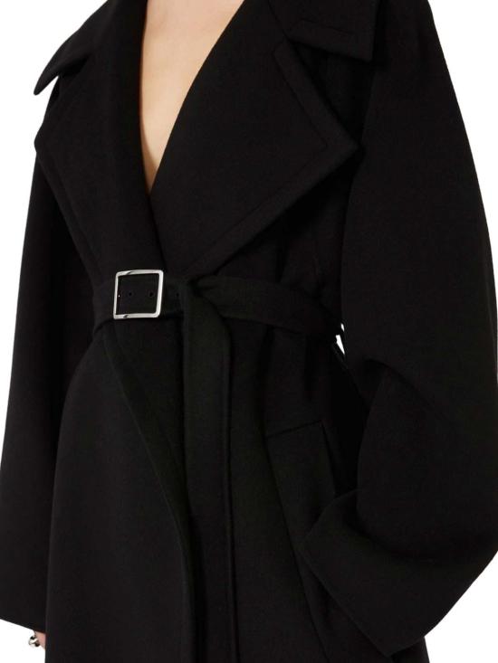 26FW 스포트막스 코트 261201101160001E15 Black - SPORTMAX