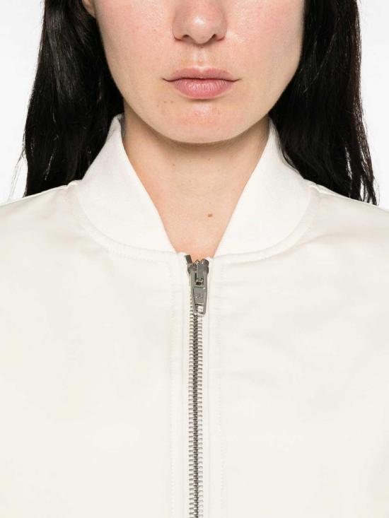 26SS 발렌시아가 크롭 봄버 자켓 872303TTO299002 Cream - BALENCIAGA