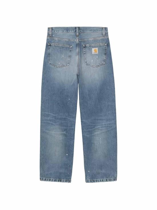 26SS 칼하트 스트레이트 팬츠 I03473301EJ Blue - CARHARTT