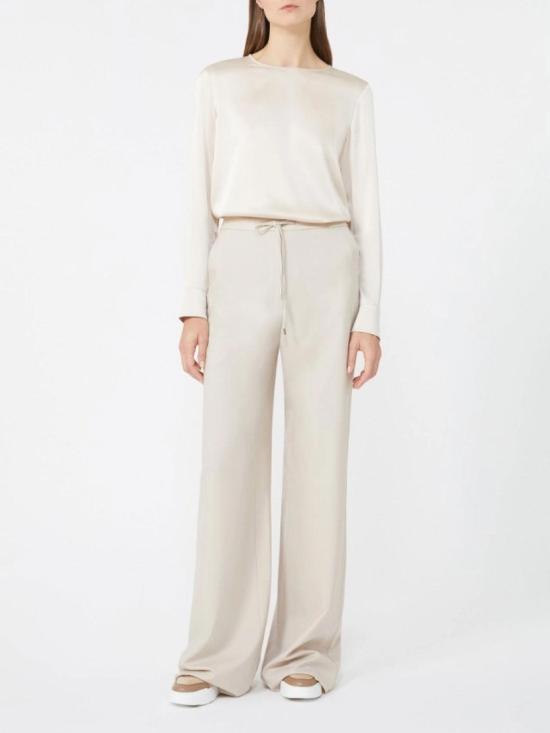 25FW 막스마라 스튜디오 블라우스 2526136072650010 Beige - MAX MARA STUDIO