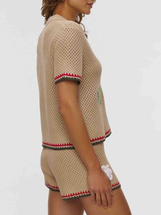 26SS 세인트바쓰 폴로 티셔츠 PIX000108704L Beige - MC2 SAINT BARTH