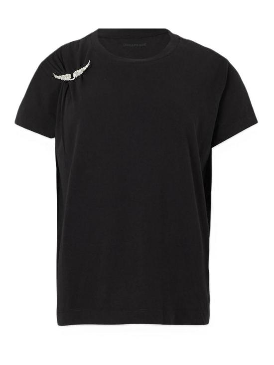 26SS 자딕앤볼테르 반팔 티셔츠 JWTS02871BLACK