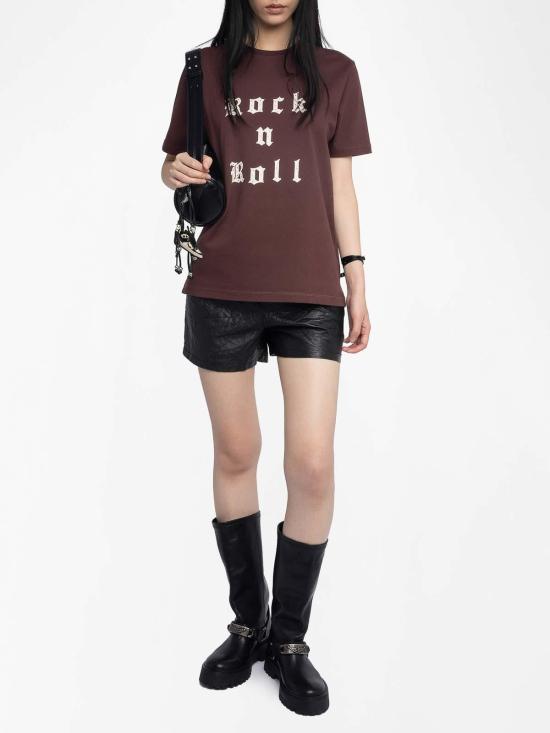 25FW 자딕앤볼테르 데님 팬츠 JWTS02868BURGUNDY Burgundy - ZADIG & VOLTAIRE