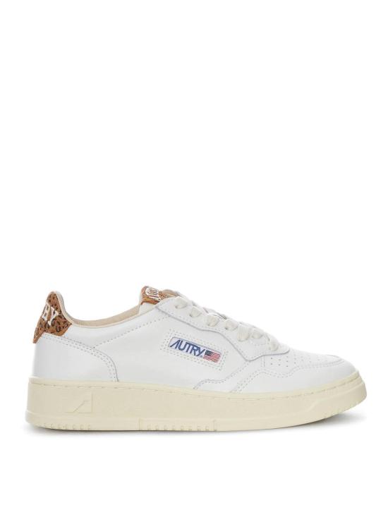 26FW 오트리 메달리스트 로우 레더 스니커즈 AULWHJ02 White