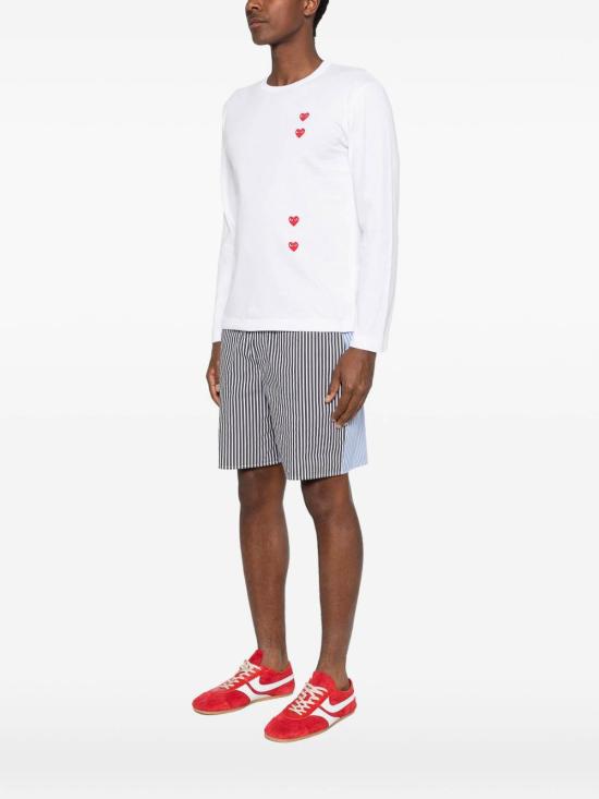 26SS 꼼데가르송 반팔 티셔츠 AXT3393 White - COMME DES GARCONS