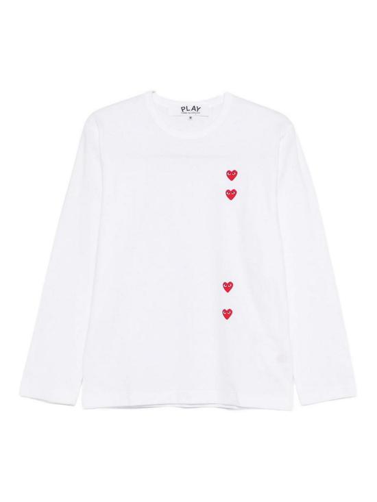 26SS 꼼데가르송 반팔 티셔츠 AXT3393 White
