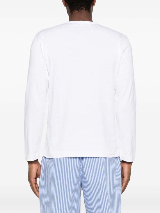 26SS 꼼데가르송 반팔 티셔츠 AXT3393 White - COMME DES GARCONS