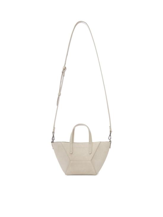 26FW 브루넬로 쿠치넬리 스웨이드 BC Duo 미니 백 MBDLD2675PC8905 White - BRUNELLO CUCINELLI