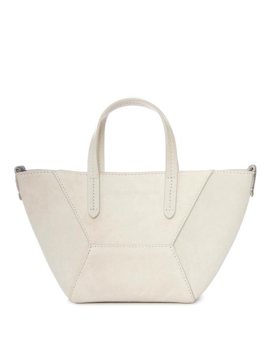 26FW 브루넬로 쿠치넬리 스웨이드 BC Duo 미니 백 MBDLD2675PC8905 White