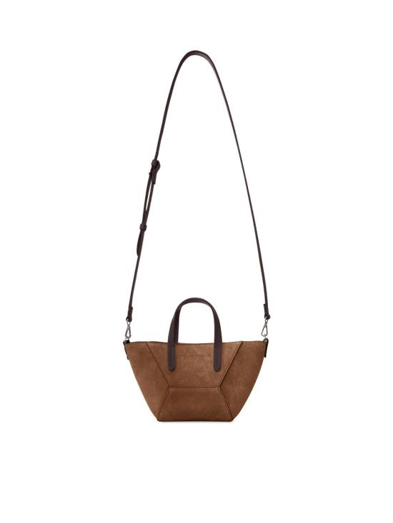 26FW 브루넬로 쿠치넬리 스웨이드 BC Duo 미니 백 MBDLD2675PC9773 Brown - BRUNELLO CUCINELLI