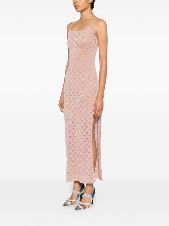 26SS 마린세르 롱 원피스 WDR460ACKNI0545PK00 PINK - MARINE SERRE