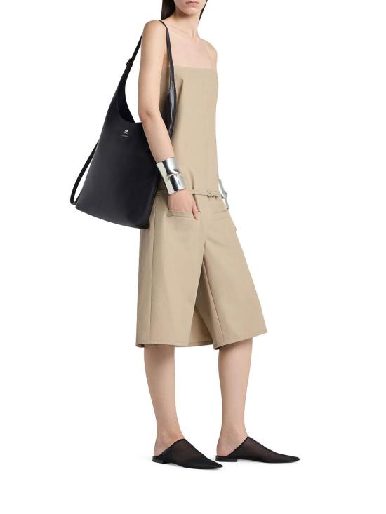 26SS 쿠레쥬 토트백 226GSA229CR00279999 Black - COURREGES