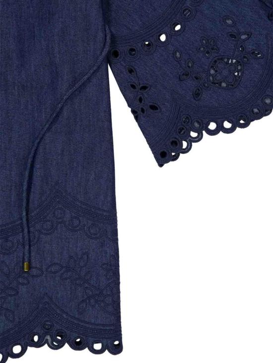 26FW 짐머만 터틀넥 9161DSS263INK Blue - ZIMMERMANN
