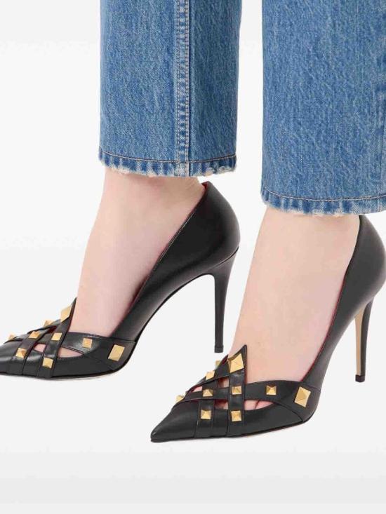 26FW 발렌티노 가라바니 힐/펌프스 WS0PQ7JYW0NO Black - VALENTINO GARAVANI