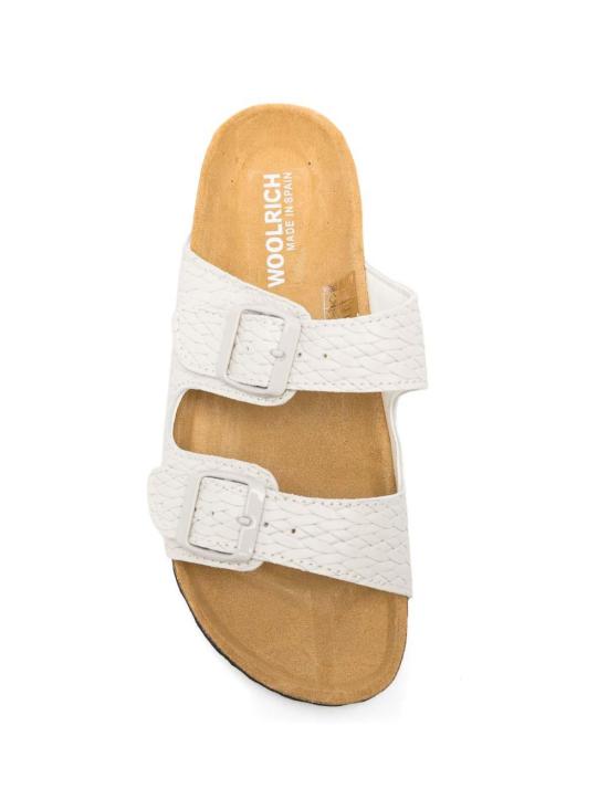 26SS 울리치 뮬/슬리퍼 WFW2615902R013 White - WOOLRICH