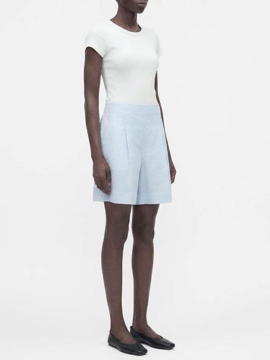26SS 막스마라 숏팬츠 2616141018600000 Light Blue - MAX MARA