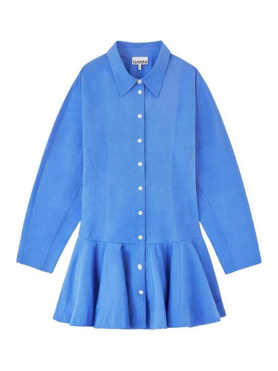 26FW 가니 미디 스커트 A1030645591 Blue