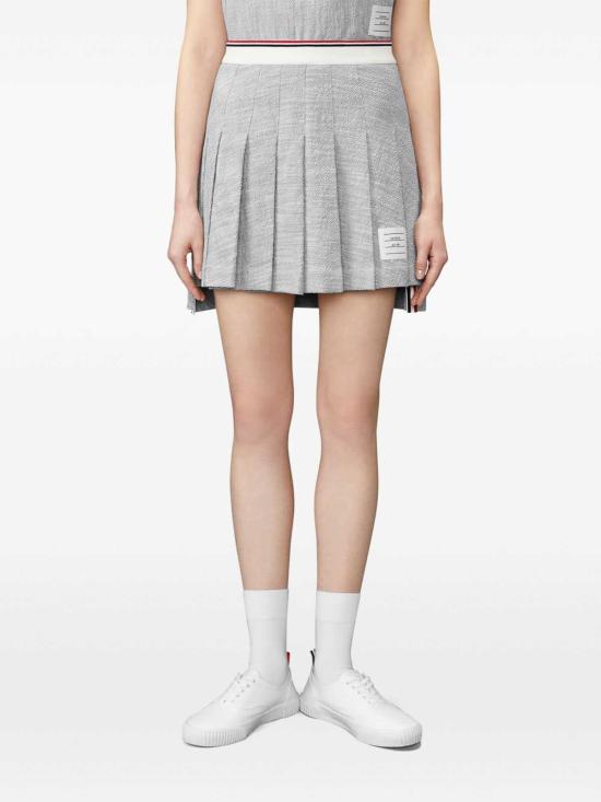 26FW 톰브라운 숏 원피스 FJK155AJ0194055 Light Grey - THOM BROWNE