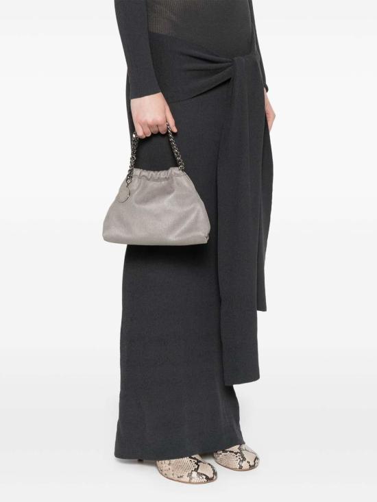 26FW 스텔라 맥카트니 팔라벨라 드로스트링 숄더백 7B0144W91321220 Grey - STELLA MCCARTNEY