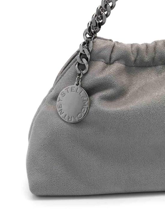 26FW 스텔라 맥카트니 팔라벨라 드로스트링 숄더백 7B0144W91321220 Grey - STELLA MCCARTNEY