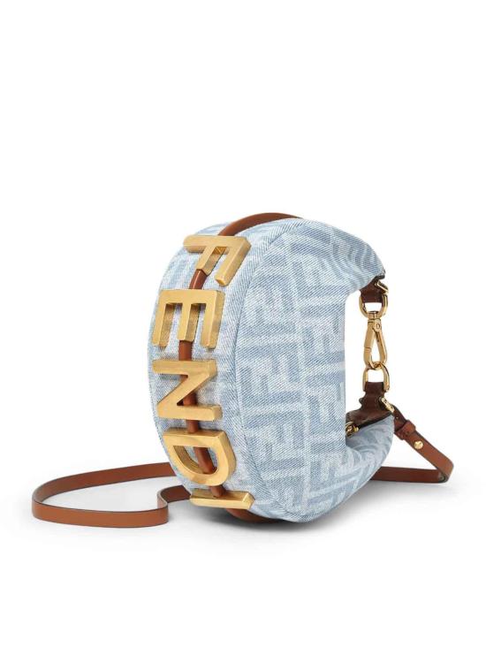 26FW 펜디 지갑 8BS081AY6QF1X1W Blue - FENDI